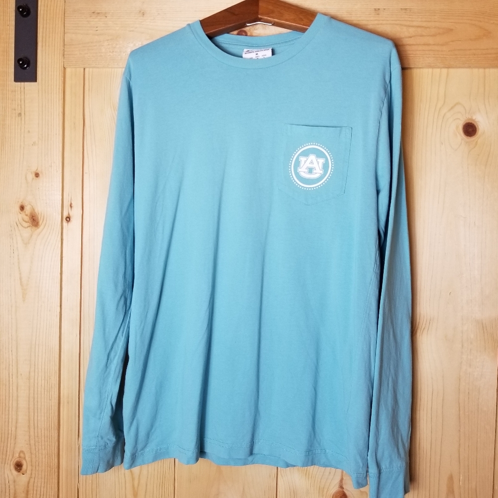 Champion Authentic Collegiate Auburn Tigers Long Sleeve Floral Pocket T-…